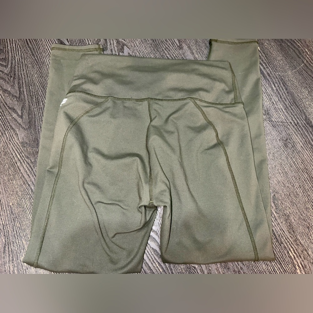 Green Fabletics Power Hold Compression Leggings S… - image 3
